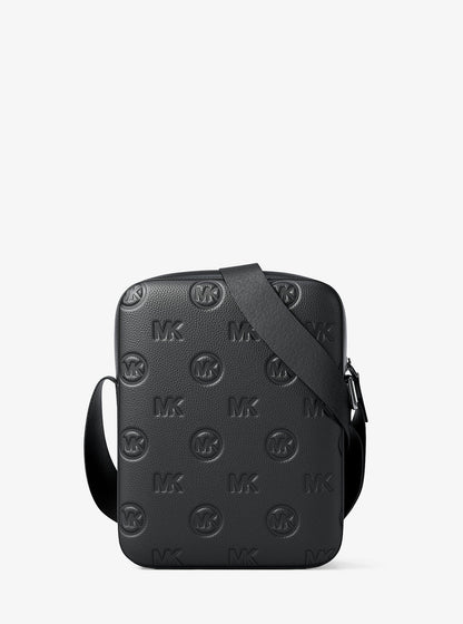 cooper logo debossed flight bag