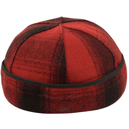 men's original sidekick cap in red & black buffalo plaid