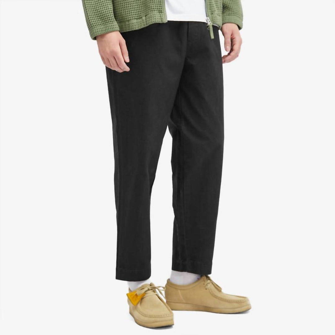 drawcord assembly pants in soft black