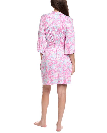 2pc robe & pant set