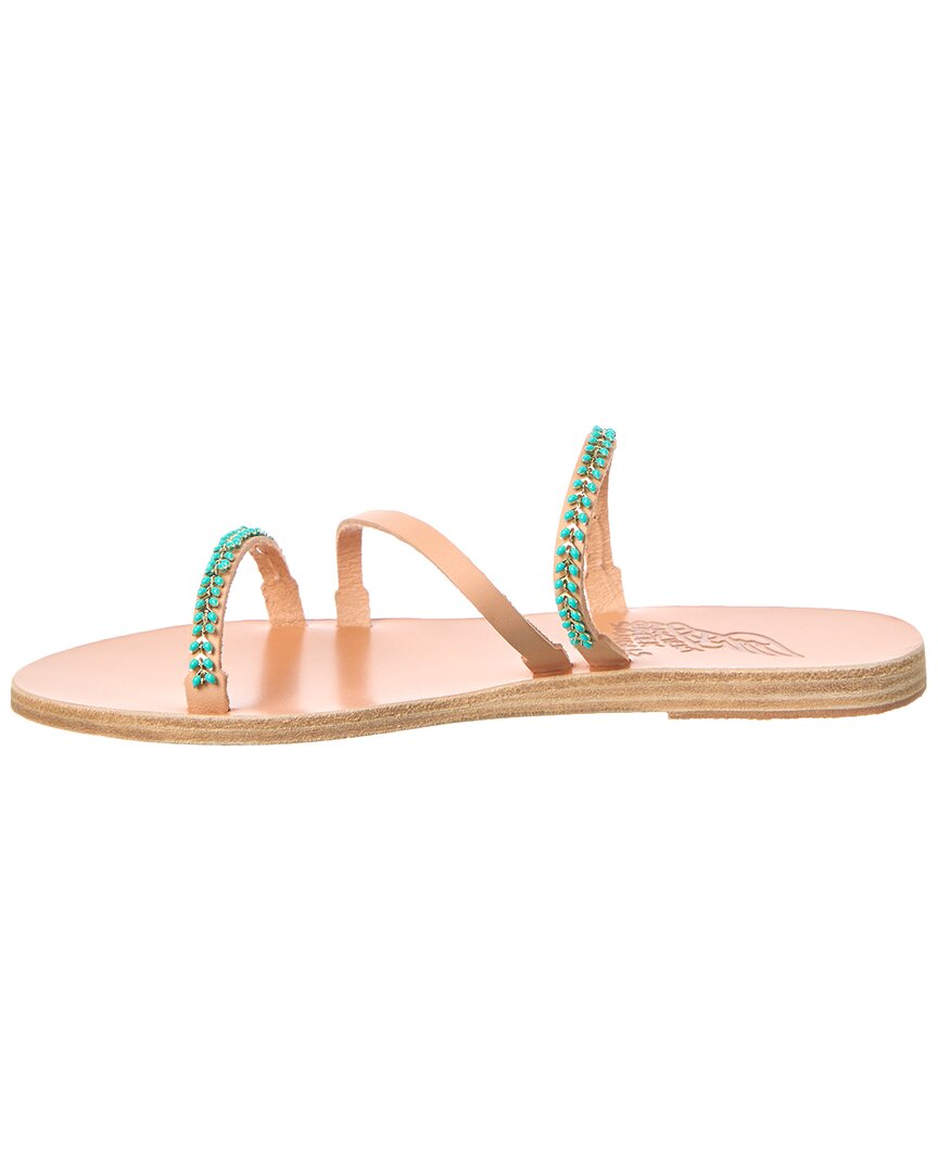 apli polytimi leather sandal