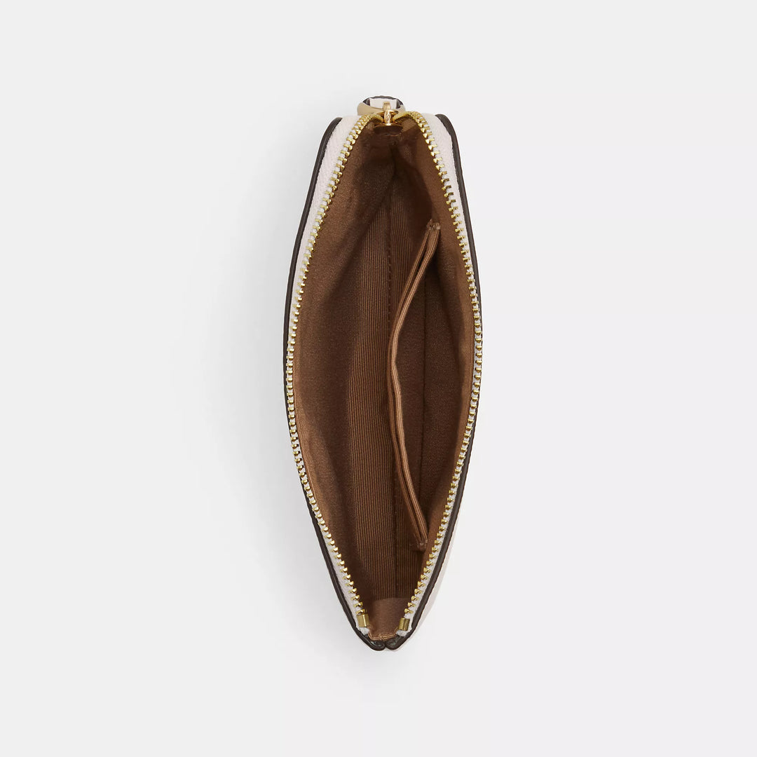 corner zip wristlet