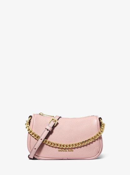 carmela small pebbled leather convertible crossbody bag