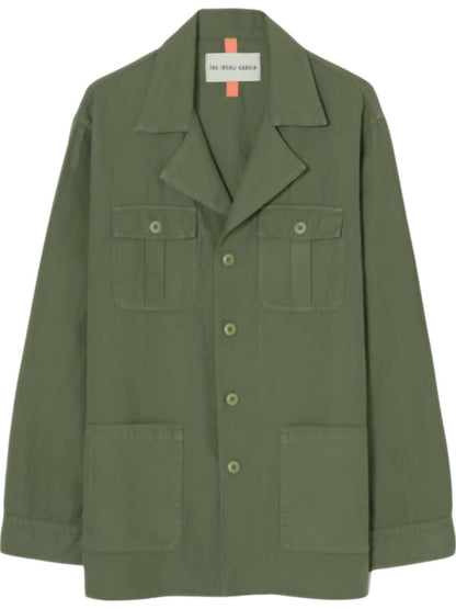 leisure shirt jacket in khaki