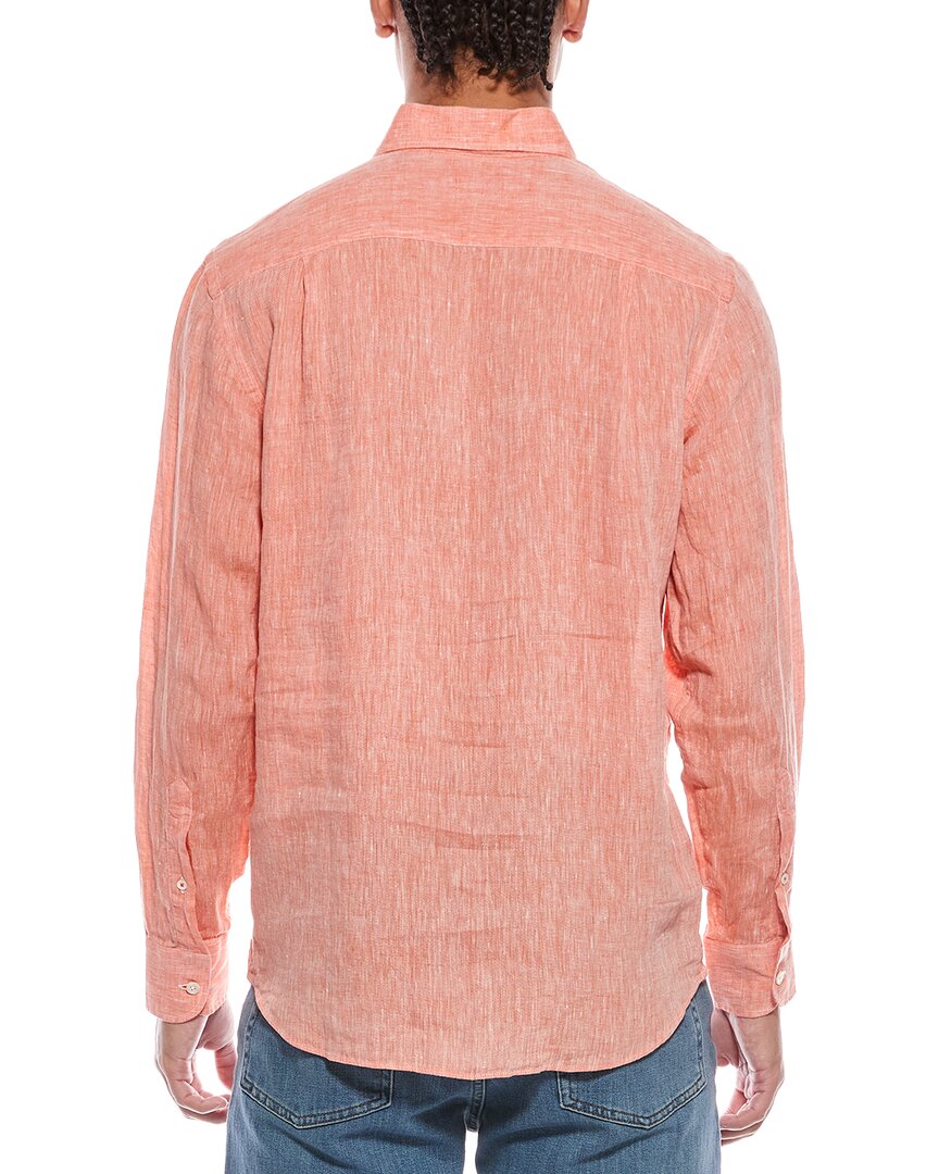 morgan solid linen shirt