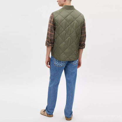 quilted vest