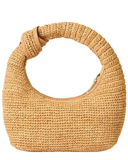 azalia straw hobo bag