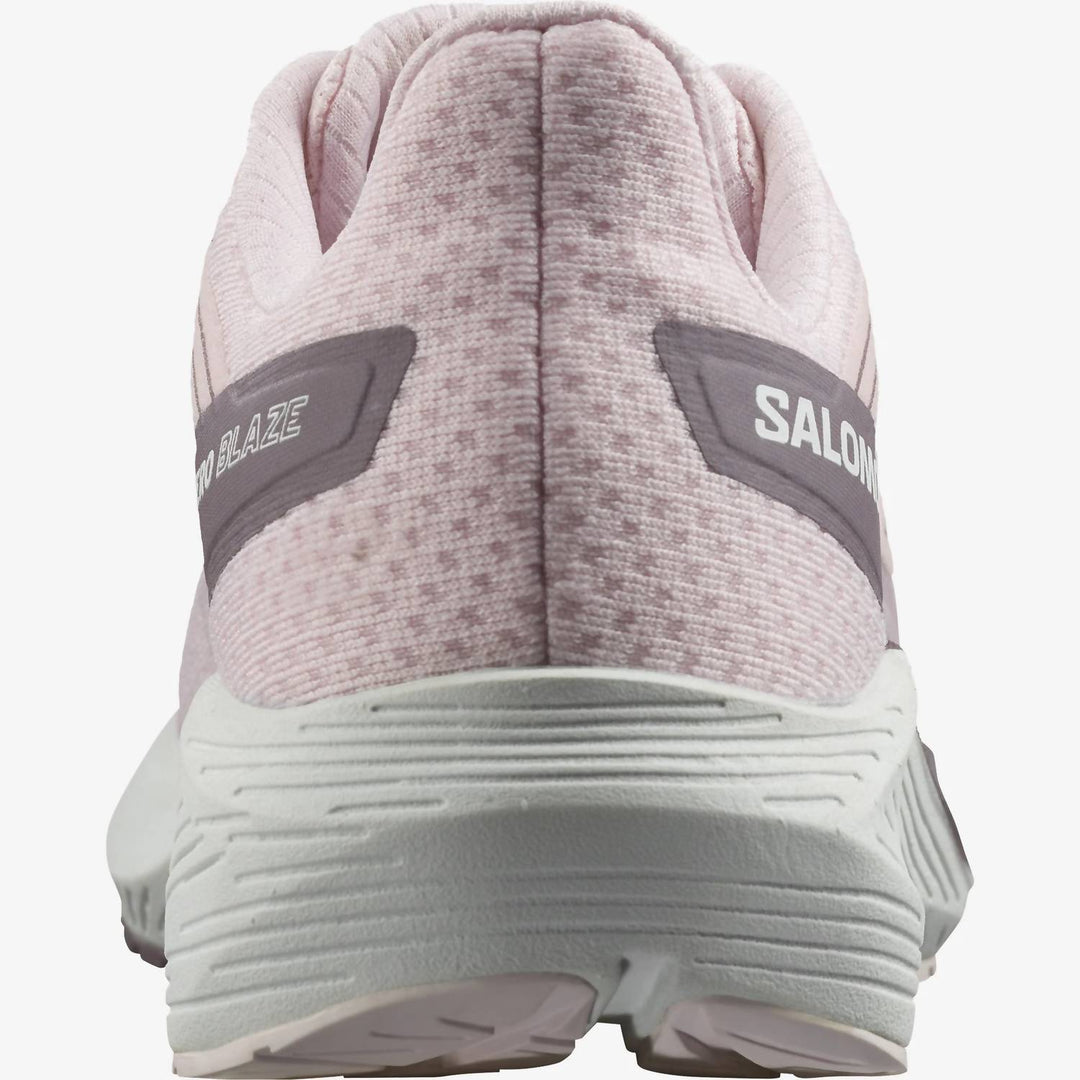 women's aero blaze running shoes in cradle pink / white / moonscape