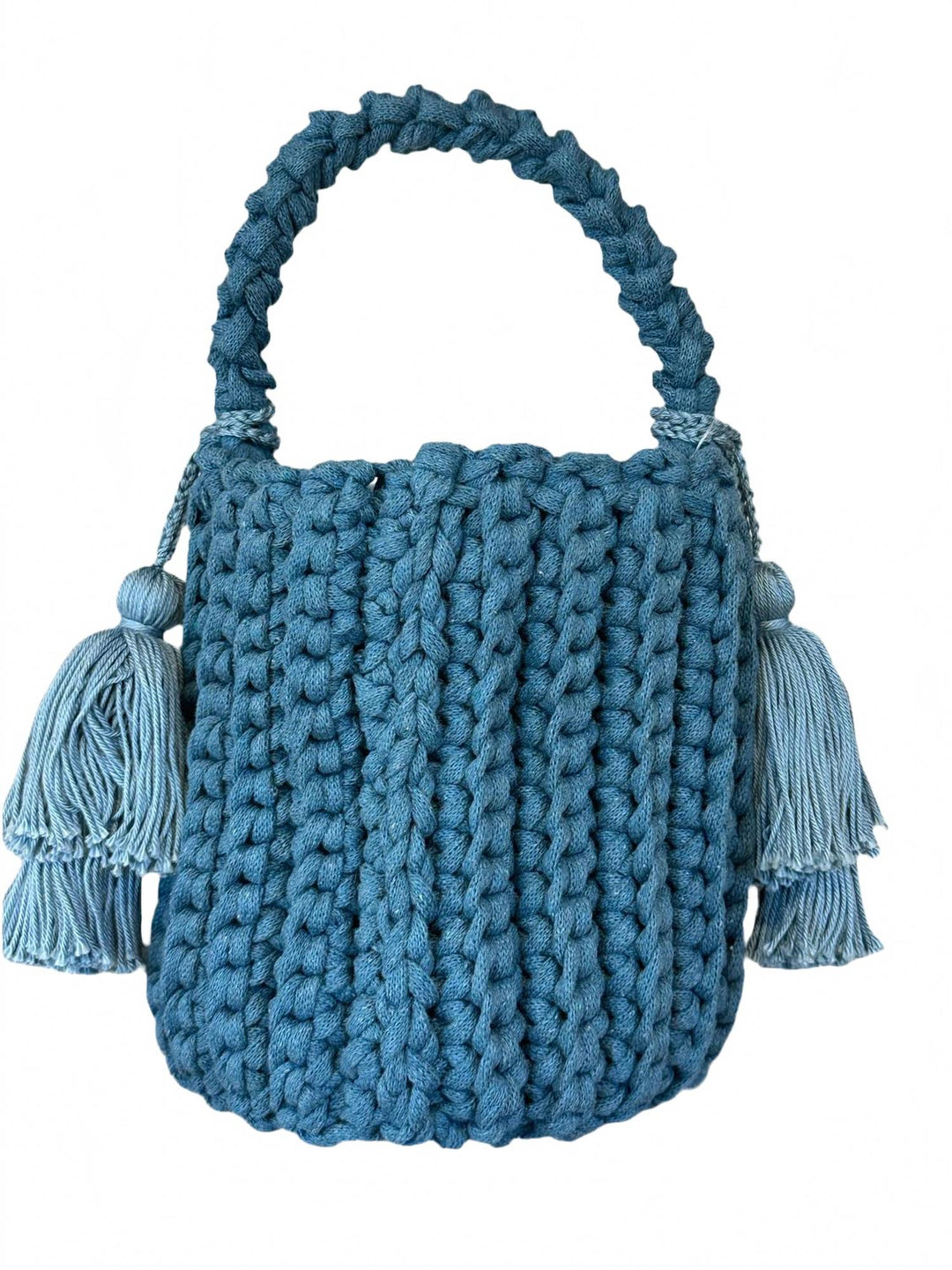 women's amalfi bucket mini bag in seagreen