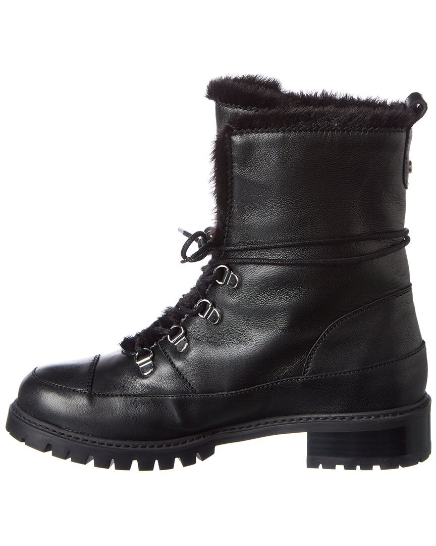 luge leather bootie