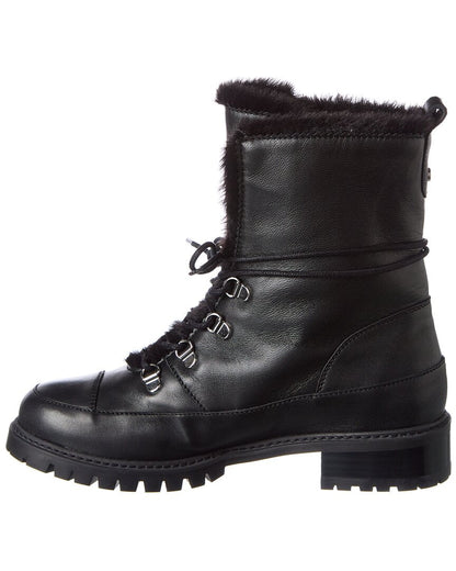 luge leather bootie