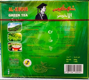 Al Kbous Green Tea 100 bags