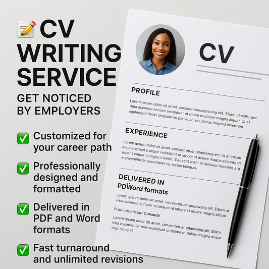 CV Writing Service – Get Noticed by Employers