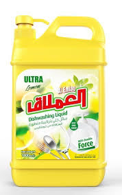 سائل جلي العملاق برائحة الليمون 1.8 كجم, سائل غسيل الاطباق العملاق, صابون غسيل الصحون