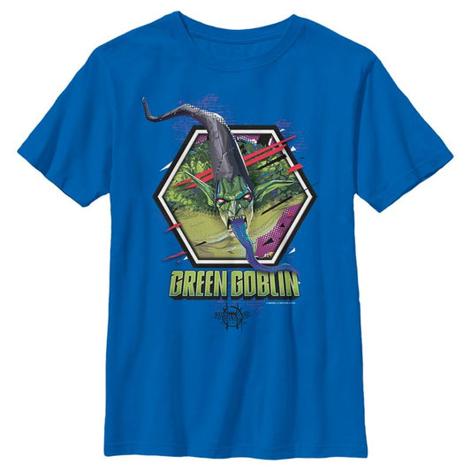 تي شيرت Marvel Spider-Man: Into the Spider-Verse Green Goblin للأولاد