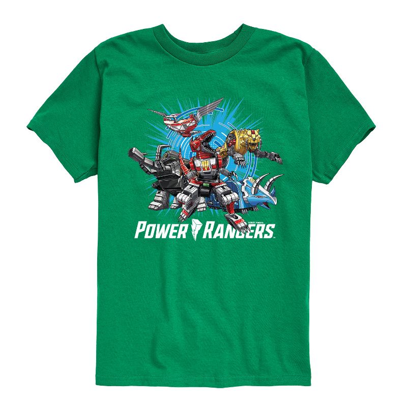 Boys' - Power Rangers - Zords Short Sleeve Graphic T-Shirt