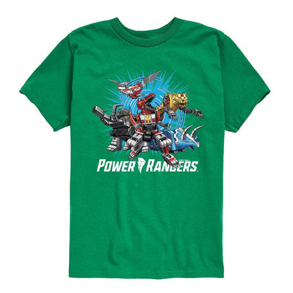 Boys' - Power Rangers - Zords Short Sleeve Graphic T-Shirt