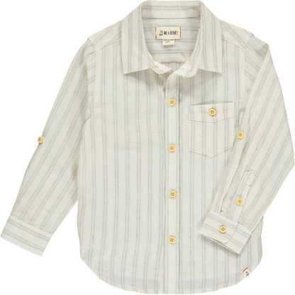 Gender Neutral 's Merchant Button Down Shirt - ME & HENRY