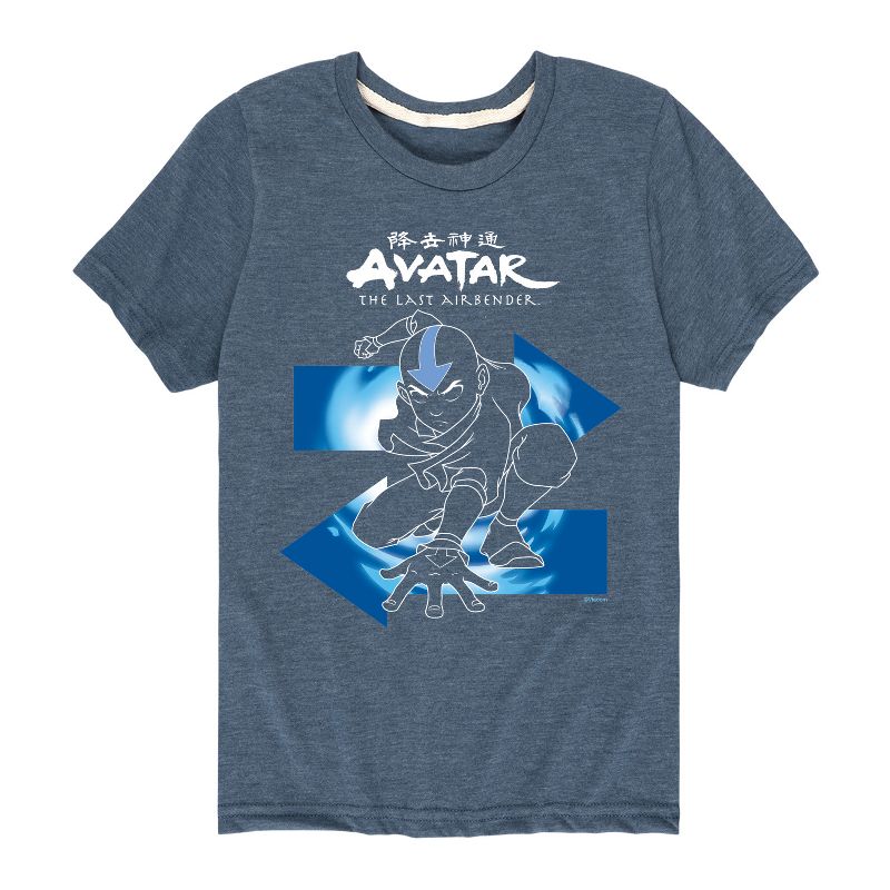 Boys' - Avatar: The Last Airbender - Aang Arrows Short Sleeve Graphic T-Shirt