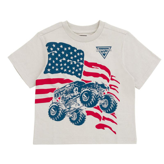 Monster Jam Grave Digger July 4th Matching Family T-Shirt