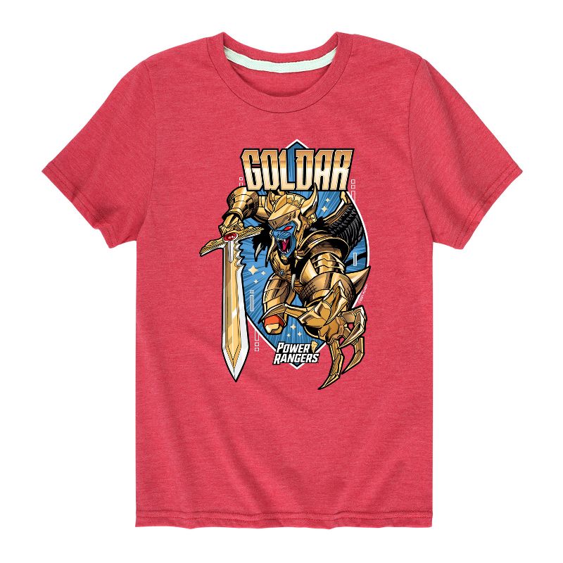 Boys' - Power Rangers - Goldar Warrior Short Sleeve Graphic T-Shirt