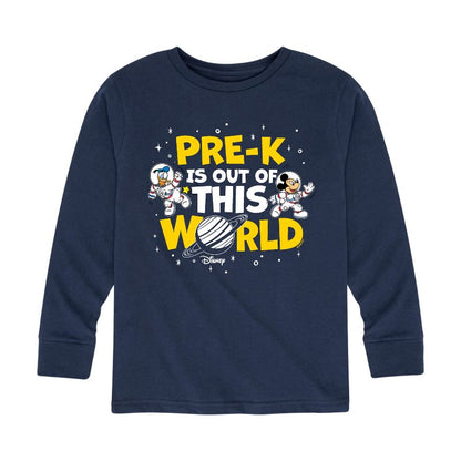 Boys' - Disney - Pre-K Out of This World Long Sleeve Graphic T-Shirt