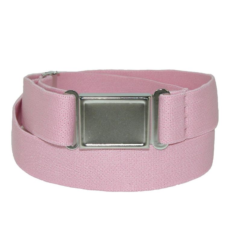 CTM Kids' Elastic Stretch Adjustable Belt with Magnetic Buckle