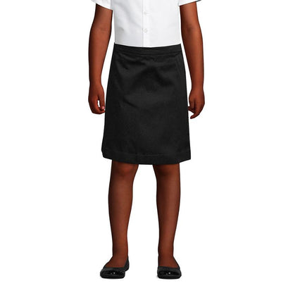 Lands' End School Uniform Kids Blend Chino Skort Top of Knee