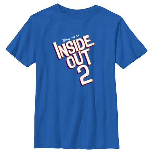Boy's Inside Out 2 Movie Logo T-Shirt