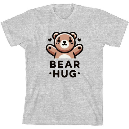 تي شيرت Bear Hug للشباب برقبة دائرية وأكمام قصيرة