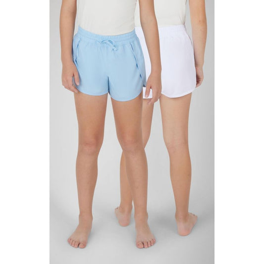 90 Degree By Reflex Girls 2Pk Lightstreme Start Line Running Short