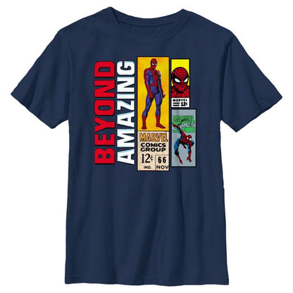 Boy's Spider-Man: Beyond Amazing Retro Tickets T-Shirt