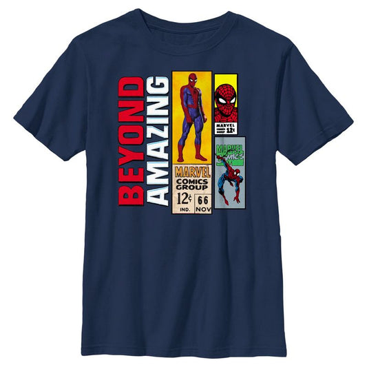 Boy's Spider-Man: Beyond Amazing Retro Tickets T-Shirt