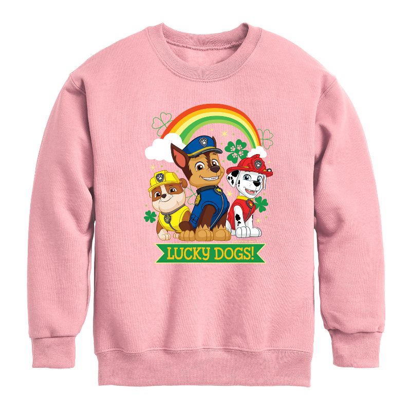 Boys' - Nickelodeon - Paw Patrol Graphic Long Sleeve Fleece Sweatshirt