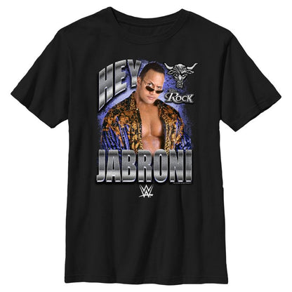 تي شيرت WWE The Rock Hey Jabroni للأولاد
