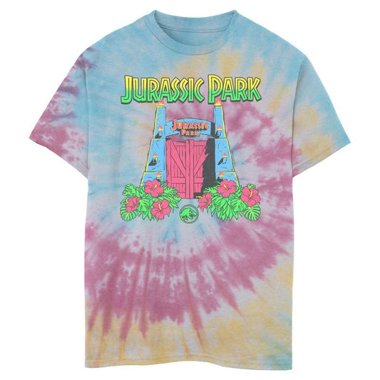 Boy's Jurassic World Retro Park Gate T-Shirt