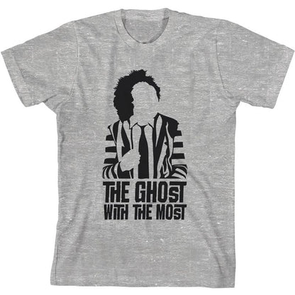 تي شيرت رياضي هيذر للأولاد من Beetlejuice The Ghost With The Most