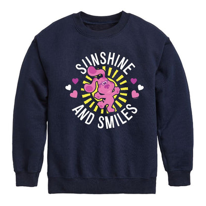 Boys' - Blue's Clues & You! - Mommy Is My Sunshine Graphic Long Sleeve Fleece Sweatshirt