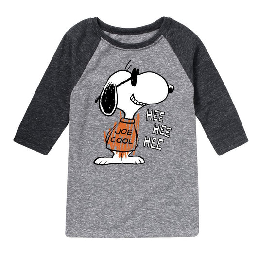 تي شيرت جو كول هي هي هي راجلان جرافيكي للأولاد - بينتس