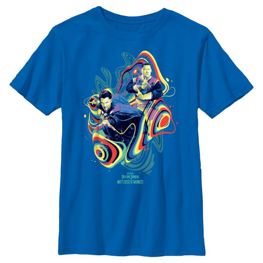 Boy's Marvel Doctor Strange in the Multiverse of Madness Groovy Magic T-Shirt