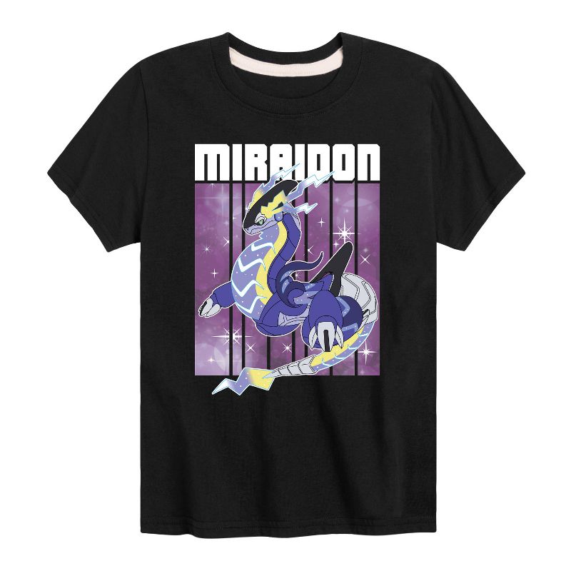 تي شيرت جرافيكي بأكمام قصيرة من بوكيمون - أسطورة ميرايدون للأولاد