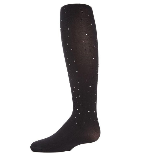 Memoi Girls' Studded Beauty Sparkly Tights