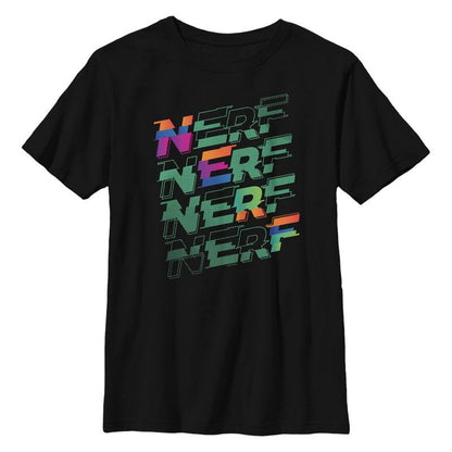 Boy's Nerf Gradient Glitch T-Shirt