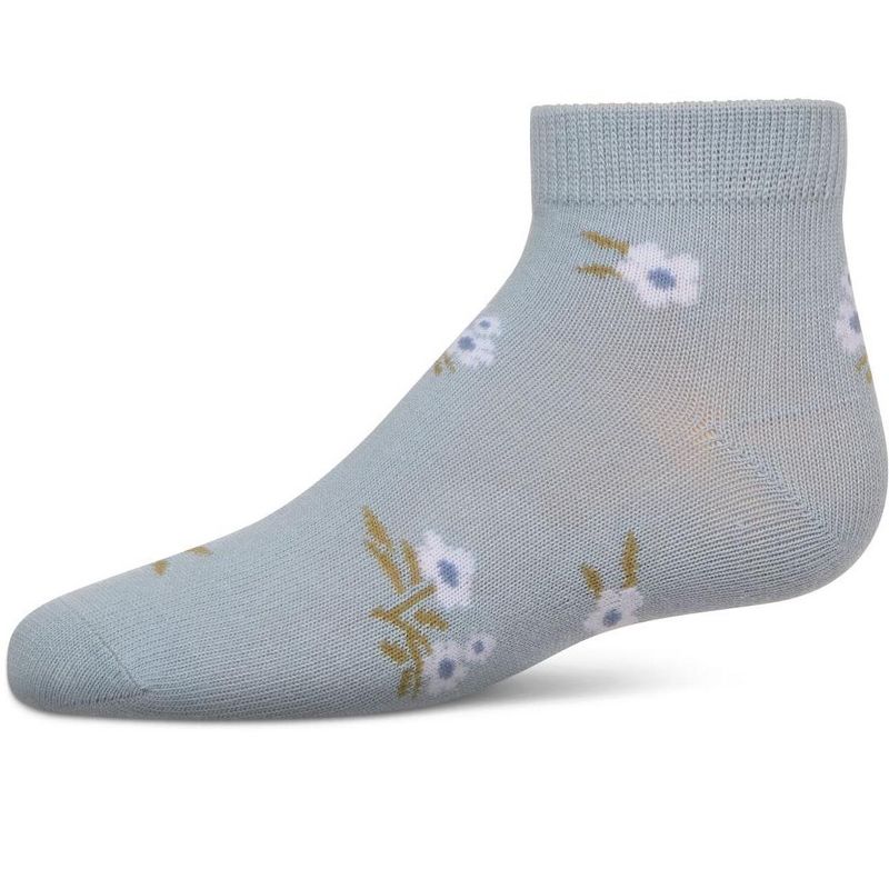 Memoi Girls' Blissful Bloom Anklet Socks
