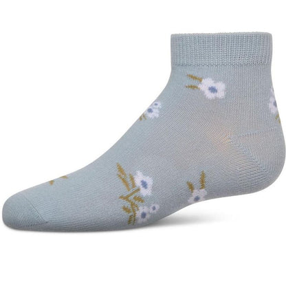 Memoi Girls' Blissful Bloom Anklet Socks