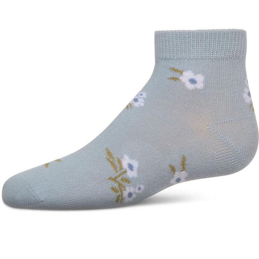 Memoi Girls' Blissful Bloom Anklet Socks