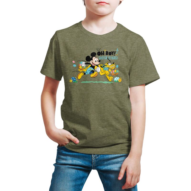 Boys' - Disney - Oh Boy Easter Is Here Short Sleeve Graphic T-Shirt