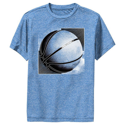 Boy's Lost Gods Metallic Basketball Ball Performance Tee