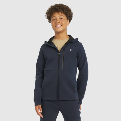 Champion Boys' Double Knit Zip-Up Hoodie
