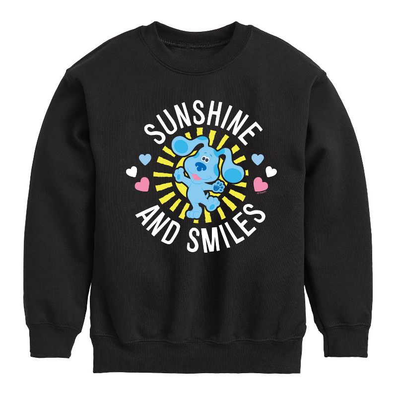 Boys' - Blue's Clues & You! - Daddy Is My Sunshine Graphic Long Sleeve Fleece Sweatshirt